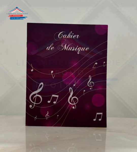 CAHIER DE MUSIQUE