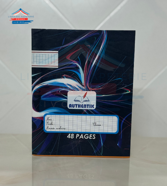 CAHIER ORDINAIRE AUTHENTIQUE 48 PAGES