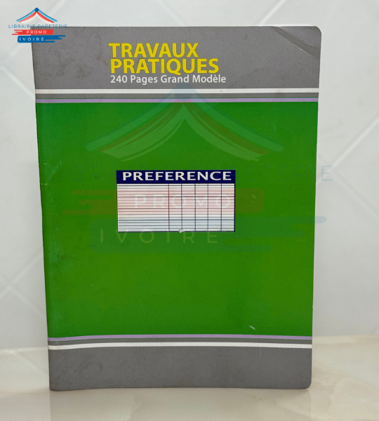 CAHIER TRAVAUX PRATIQUE PREFERENCE 300 PAGES